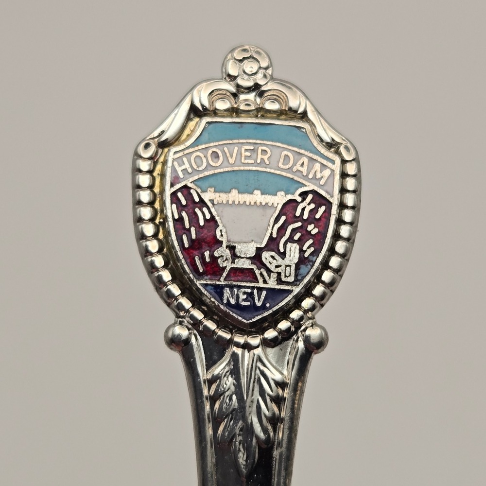 Nevada‎ Hoover Dam Souvenir Spoon Vintage Travel Aesthetic